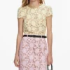 Pink Lace Midi Skirt Pink Lace Midi Skirt