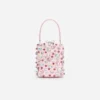 Pink Multi Crystal Mini Bow Bag