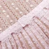 Pink Organza Lace Maxi Dress Pink Organza Lace Maxi Dress