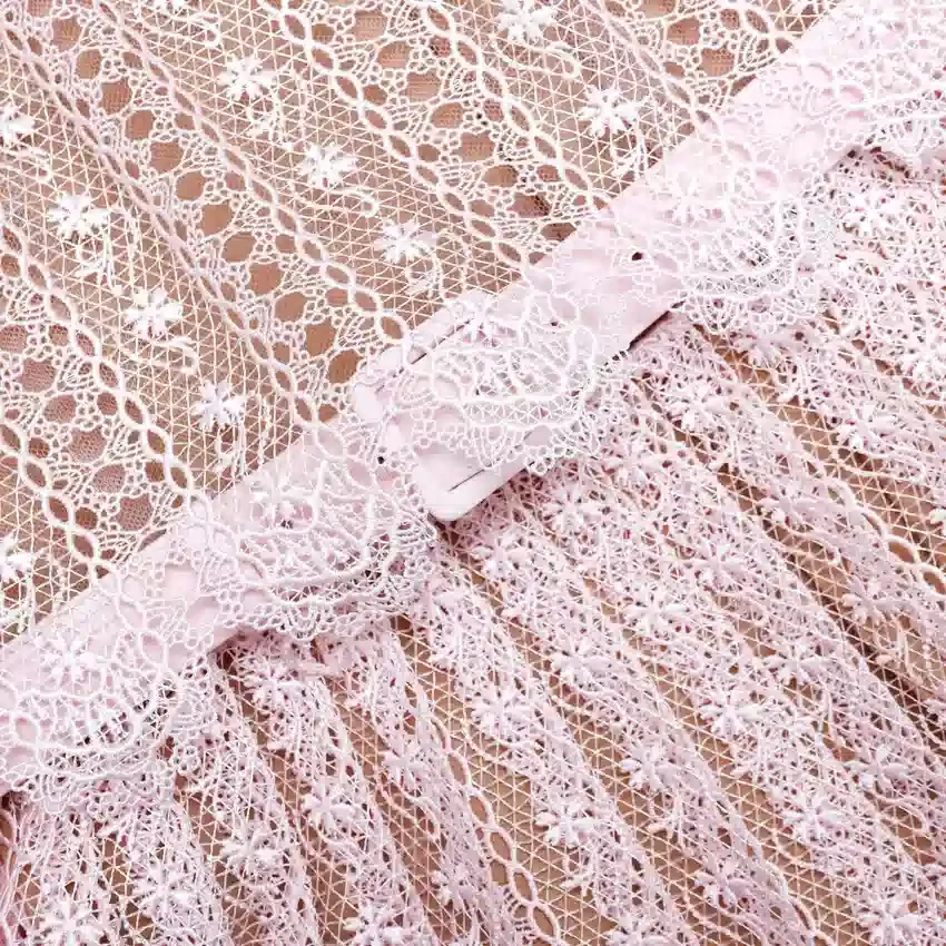 Pink Organza Lace Maxi Dress Pink Organza Lace Maxi Dress
