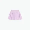 Pink Pointelle Ribbed Knit Skirt Pink Pointelle Ribbed Knit Skirt