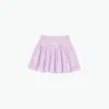 Pink Pointelle Ribbed Knit Skirt Pink Pointelle Ribbed Knit Skirt