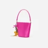 Pink Satin Bucket Bag Pink Satin Bucket Bag