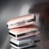 Pink Satin Clutch Bag Pink Satin Clutch Bag