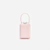 Pink Satin Floral Beaded Micro Bag Pink Satin Floral Beaded Micro Bag