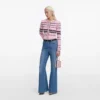 Pink Stripe Cardigan Pink Stripe Cardigan