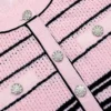 Pink Stripe Cardigan Pink Stripe Cardigan