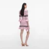 Pink Stripe Knit Mini Dress Pink Stripe Knit Mini Dress