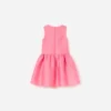 Pink Taffeta Crystal Embellished Dress Pink Taffeta Crystal Embellished Dress