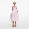 Pink Taffeta Midi Dress Pink Taffeta Midi Dress