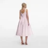 Pink Taffeta Midi Dress Pink Taffeta Midi Dress