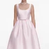 Pink Taffeta Midi Dress Pink Taffeta Midi Dress