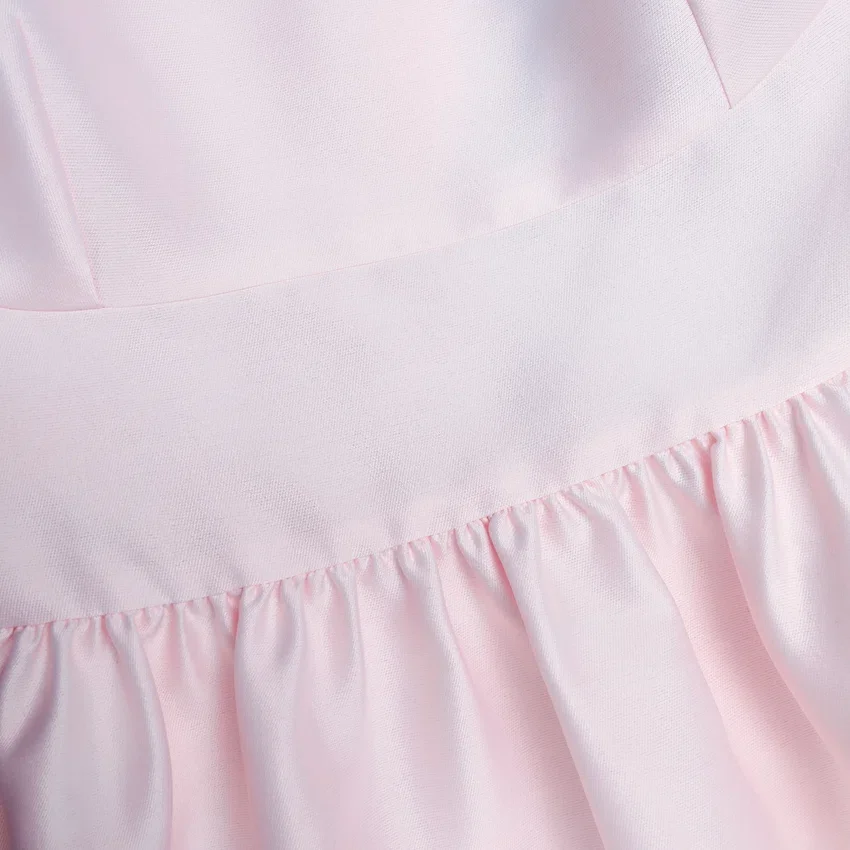 Pink Taffeta Midi Dress Pink Taffeta Midi Dress
