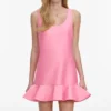 Pink Taffeta Mini Dress Pink Taffeta Mini Dress