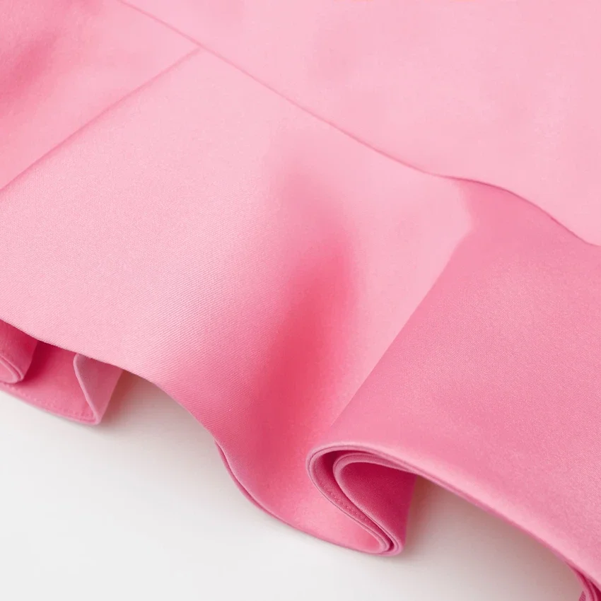 Pink Taffeta Mini Dress Pink Taffeta Mini Dress