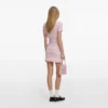 Pink Textured Knit Mini Dress Pink Textured Knit Mini Dress