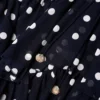 Polka Dot Georgette Ruffle Maxi Dress Polka Dot Georgette Ruffle Maxi Dress