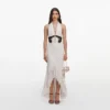 Polka Dot Halter Neck Midi Dress Polka Dot Halter Neck Midi Dress