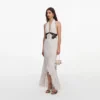 Polka Dot Halter Neck Midi Dress Polka Dot Halter Neck Midi Dress