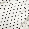 Polka Dot Satin Tie Side Mini Dress Polka Dot Satin Tie Side Mini Dress
