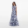 Printed Georgette Maxi Dress Printed Georgette Maxi Dress
