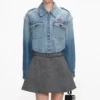 Rhinestone Denim Shirt Rhinestone Denim Shirt