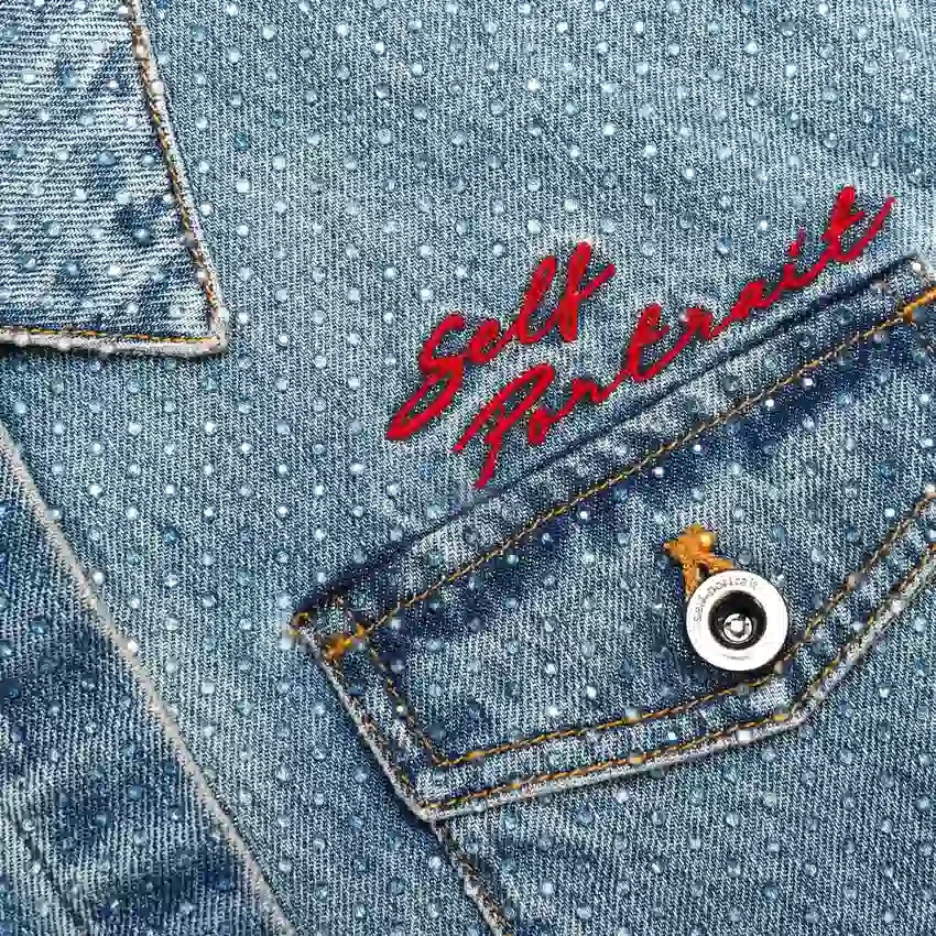 Rhinestone Denim Shirt Rhinestone Denim Shirt