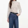 Rhinestone Stripe Denim Jeans Rhinestone Stripe Denim Jeans
