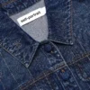 Rhinestone Stripe Denim Mini Dress Rhinestone Stripe Denim Mini Dress
