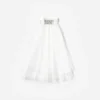 Satin Bow Embellished Veil