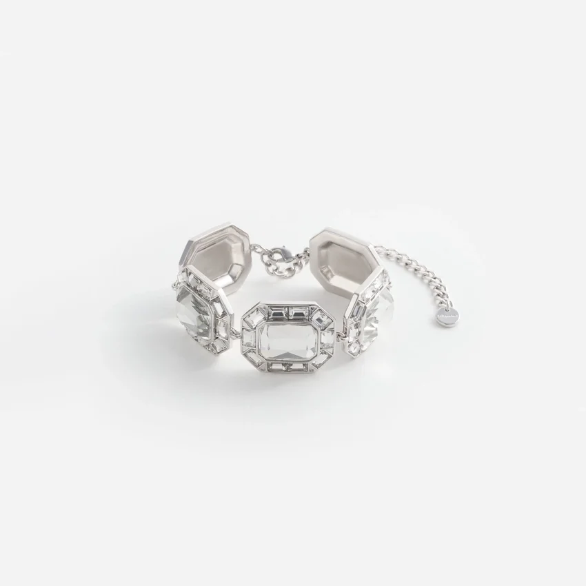 Silver Crystal Bracelet Silver Crystal Bracelet