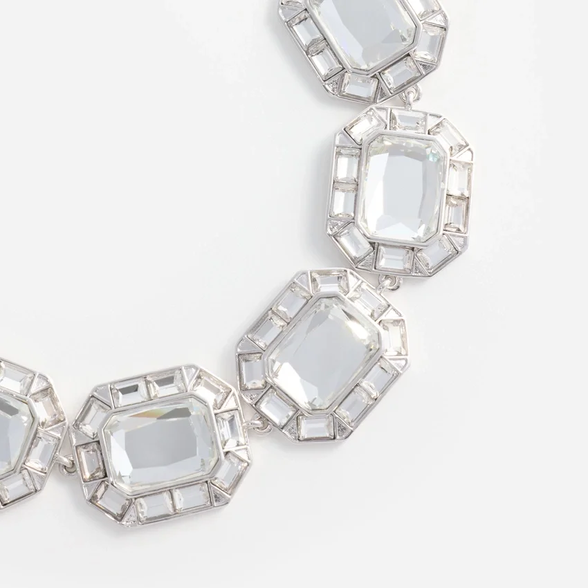 Silver Crystal Bracelet Silver Crystal Bracelet