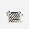 Silver Crystal Chainmail Mini Bag Silver Crystal Chainmail Mini Bag