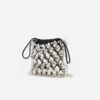Silver Crystal Chainmail Mini Bag Silver Crystal Chainmail Mini Bag
