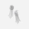 Silver Crystal Droplet Earrings Silver Crystal Droplet Earrings