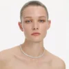 Silver Crystal Necklace Silver Crystal Necklace