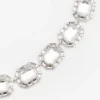Silver Crystal Necklace Silver Crystal Necklace