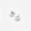 Silver Knot Earrings