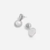 Silver Pearl Drop Earrings Silver Pearl Drop Earrings