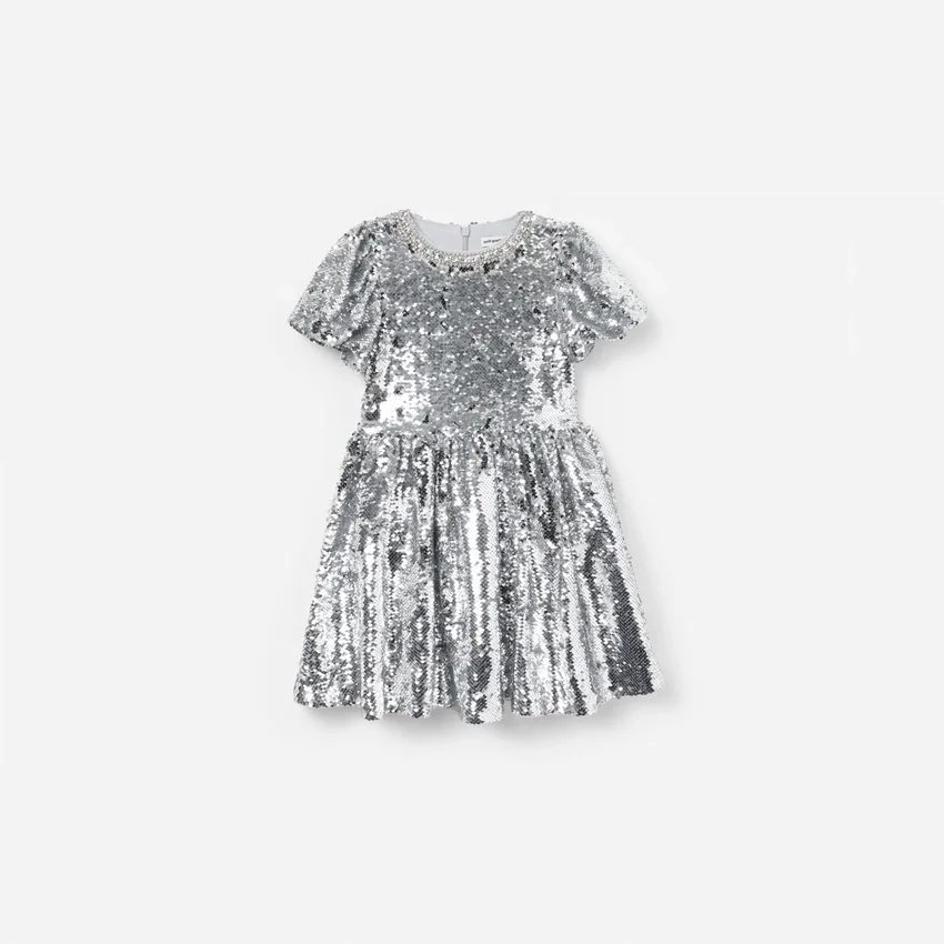 Silver Sequin Dress Silver Sequin Dress