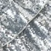 Silver Sequin Tiered Skirt Silver Sequin Tiered Skirt
