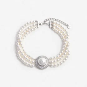 Small Crystal Pearl Choker