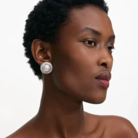 Small Crystal Pearl Earrings