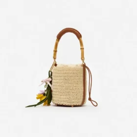 Soft Raffia Bucket Bag Soft Raffia Bucket Bag