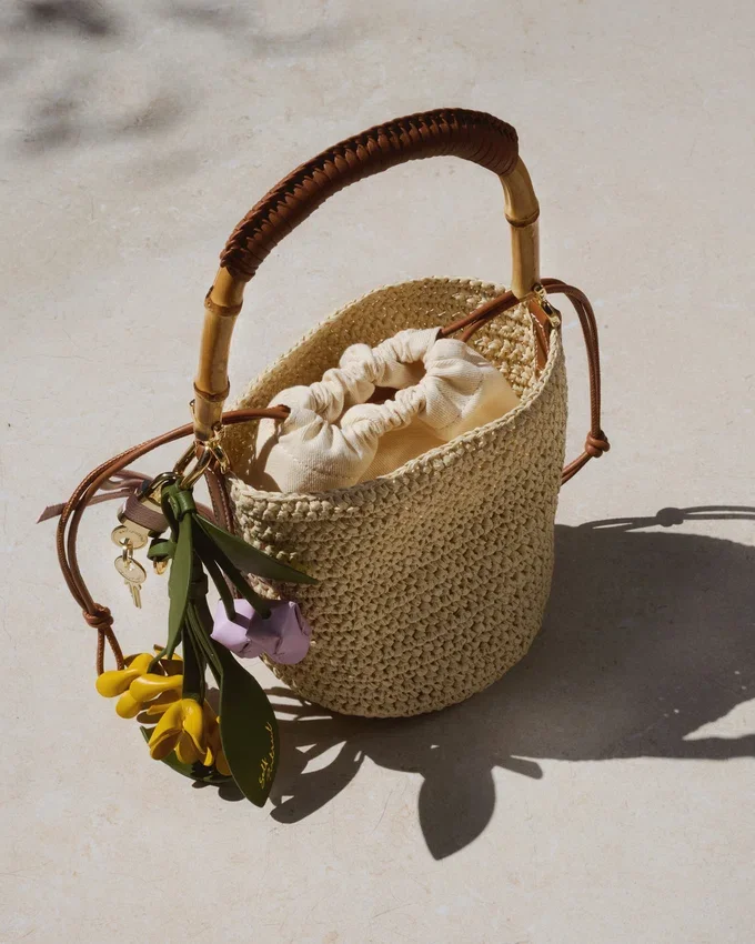 Soft Raffia Bucket Bag Soft Raffia Bucket Bag