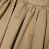 Tan Cotton Mini Skirt Tan Cotton Mini Skirt