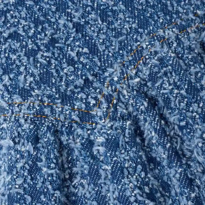 Textured Denim Skirt Textured Denim Skirt