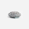 Textured Stripe Knit Beret Textured Stripe Knit Beret
