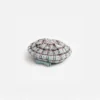 Textured Stripe Knit Beret Textured Stripe Knit Beret