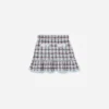 Textured Stripe Knit Skirt Textured Stripe Knit Skirt